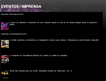 Tablet Screenshot of fasynereventos-imprensa.blogspot.com