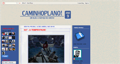 Desktop Screenshot of caminhoplano.blogspot.com