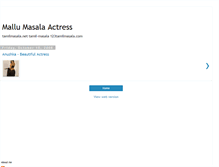 Tablet Screenshot of mallumasalaactress.blogspot.com