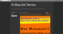 Desktop Screenshot of elblogdeltecnico.blogspot.com