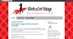 Desktop Screenshot of kitsch-y-cool.blogspot.com