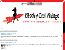 Tablet Screenshot of kitsch-y-cool.blogspot.com