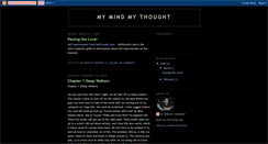 Desktop Screenshot of mygodmymind.blogspot.com