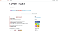 Desktop Screenshot of ilgambus.blogspot.com