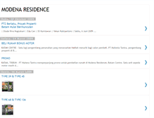Tablet Screenshot of modenaresidence.blogspot.com