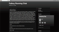Desktop Screenshot of fatboyrunningclub.blogspot.com