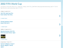 Tablet Screenshot of 2002fifaworldcup.blogspot.com