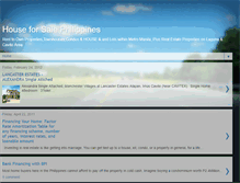 Tablet Screenshot of house4salephils.blogspot.com