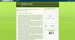 Desktop Screenshot of 4intelligenttrader.blogspot.com