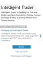 Mobile Screenshot of 4intelligenttrader.blogspot.com