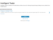Tablet Screenshot of 4intelligenttrader.blogspot.com