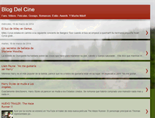 Tablet Screenshot of blogdel-cine.blogspot.com