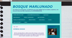 Desktop Screenshot of bosquemarlunado.blogspot.com