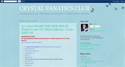 Desktop Screenshot of crystalfanaticsclub.blogspot.com