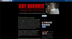 Desktop Screenshot of cry-havokredleatherroadrash.blogspot.com