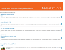 Tablet Screenshot of lamarathonnoticias.blogspot.com