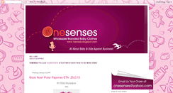 Desktop Screenshot of 1senses.blogspot.com