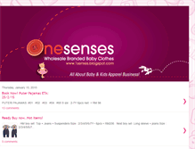Tablet Screenshot of 1senses.blogspot.com