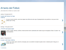 Tablet Screenshot of futbloggeando.blogspot.com
