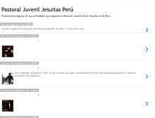 Tablet Screenshot of pastoraljuveniljesuitasperu.blogspot.com