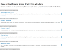 Tablet Screenshot of greengoddesses.blogspot.com