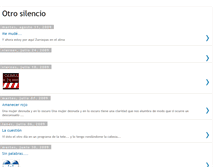 Tablet Screenshot of otrosilencio.blogspot.com