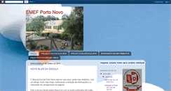 Desktop Screenshot of escolaportonovo.blogspot.com