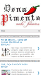 Mobile Screenshot of dona314menta.blogspot.com