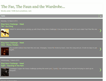 Tablet Screenshot of faeinthewardrobe.blogspot.com