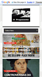 Mobile Screenshot of oproponente.blogspot.com