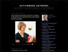 Tablet Screenshot of activemode.blogspot.com