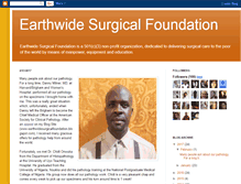 Tablet Screenshot of earthwidesurgicalfoundation.blogspot.com