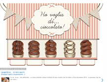 Tablet Screenshot of hovogliadicioccolato.blogspot.com