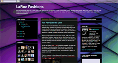 Desktop Screenshot of laruefashions.blogspot.com