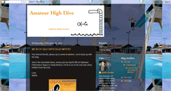 Desktop Screenshot of amateurhighdive.blogspot.com