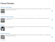 Tablet Screenshot of cierres--portales.blogspot.com