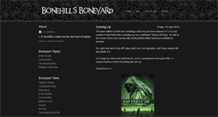 Desktop Screenshot of bonehillsboneyard.blogspot.com