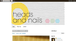 Desktop Screenshot of headsandnails.blogspot.com