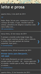 Mobile Screenshot of leiteeprosa.blogspot.com