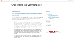 Desktop Screenshot of challengingthecommonplace.blogspot.com