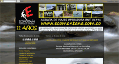 Desktop Screenshot of ecomontananatural.blogspot.com