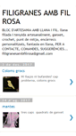 Mobile Screenshot of filigranesambfilrosa.blogspot.com