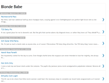 Tablet Screenshot of blonde-babe-f3e.blogspot.com