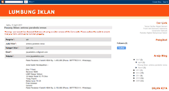 Desktop Screenshot of lumbungiklan.blogspot.com
