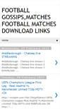 Mobile Screenshot of footymatches.blogspot.com