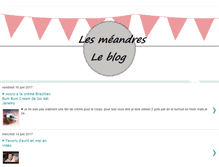 Tablet Screenshot of les-meandres.blogspot.com