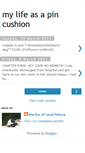 Mobile Screenshot of mylifeasapincushion.blogspot.com