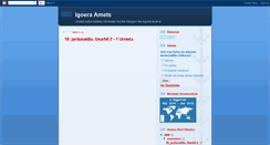 Desktop Screenshot of igoeramets.blogspot.com
