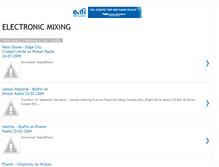 Tablet Screenshot of electronic-mixing.blogspot.com