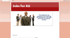 Desktop Screenshot of jobsforallyouth.blogspot.com